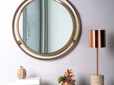Terwilliger Accent Wall Mirror 3D model