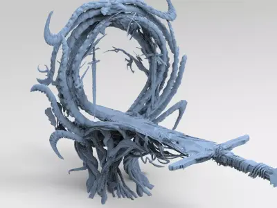 Portal Tree of Excalibur 1 3D model