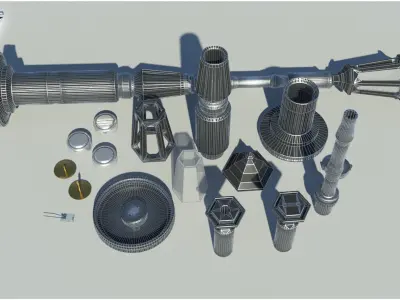 Mini Lamp Post  3D print model