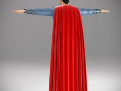 SUPERMAN 2013 3D model