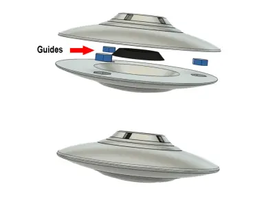 Flying Saucer  3D print model