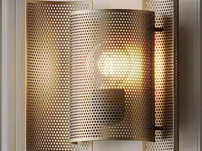 BUTTERFLY PERFORATED Wall Lamp by Northern 3D model