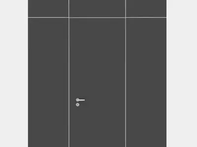 Door set 24 3D model