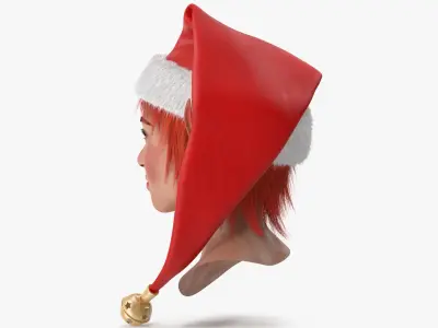  Christmas Elf Female Head 