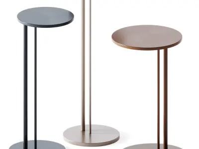 Side Table Sting Brushed by Cattelan Italia 3D model