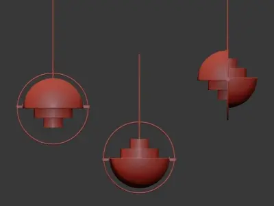 Multi Lite De GUBI 3D model purchase