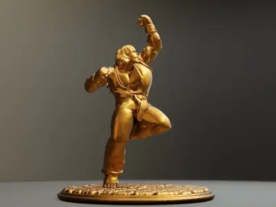 KEN - STREET FIGHTER 3D print model