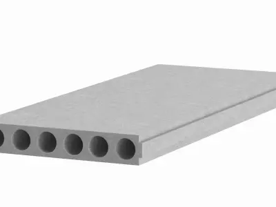 Concrete Slab 3D model shop