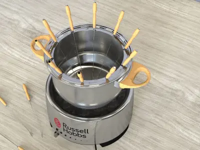 electric fondue maker  3D model