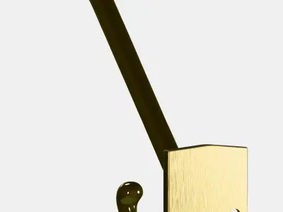 KAMPIG Hook Low-poly 3D model