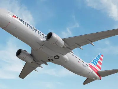  Boeing 737-800 American Airlines with Cockpit and Interior 