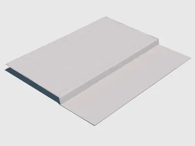 Red Curb-3D Scan 3D model