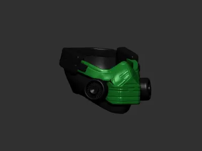 helmet high poly sculpt 3d printable  3D model 148
