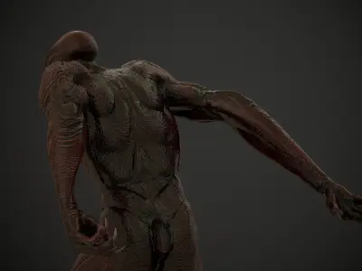 Monster Low-poly 3D model