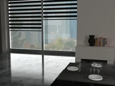 AS Modern Interior Vol 1 Low-poly 3D model