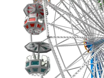  Detailed Ferris Wheel 