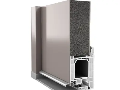 Door profile and window 3D model