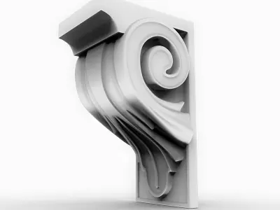 corbel decorative 3D model
