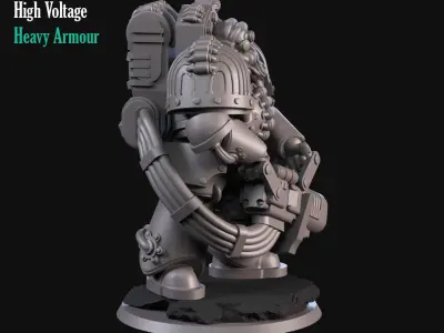 High Voltage 3D print model