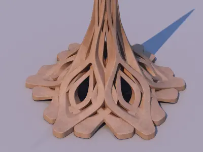 0173 - Islamic Landmark 3D model