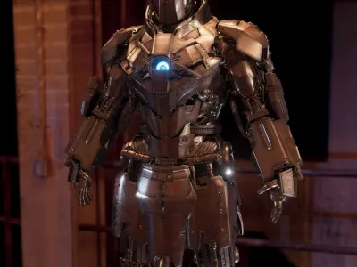 Whiplash 3d model 3D model