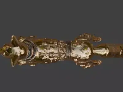 Steampunk Mechanical Fox Automaton 3D Model Low-poly 3D model