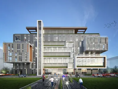 Office Building Environment 3D model