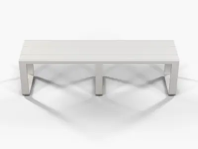 Gandia Blasco Flat bench 3D model