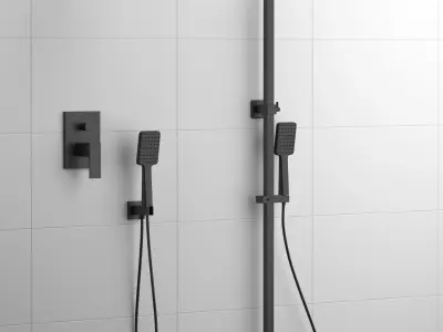 Volle De La Noche shower set 3D model