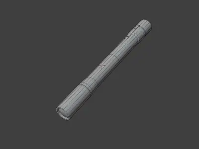 Penlight Low-poly 3D model