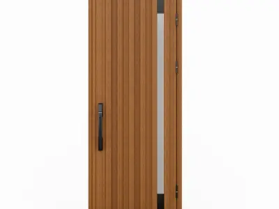 YKK AP Venato D30 N06T Japanese Entrance Door 3D model