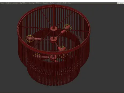KEBO ANCIENT BRASS 2 Low-poly 3D model
