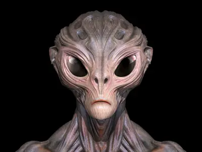 ALIEN GRROUP 3D Model Pack