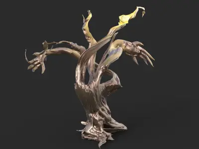 Sleepy hollow inspired tree  3D model