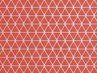 Red Sci-Fi Floor PBR Seamless Texture