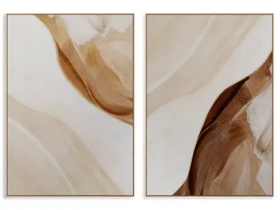 Abstract Painting Frame set 3D model 387