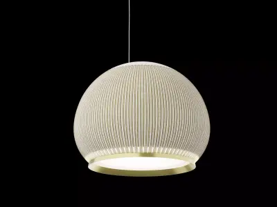 Japandi Pendant Light 3D model