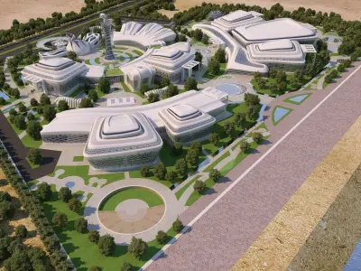 0069 - Culture Center - 2022 - 05 - 2Ds Plans - 3Ds Files 3D model