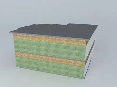 Candy exterior Free 3D model