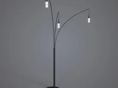 Floor Lamp 24 JV01 3D model