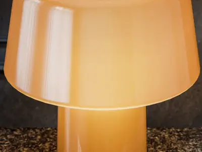 Table lamp FOSCARINI Glass drop 3D model