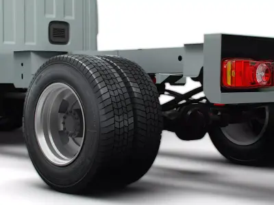 Renault Master SingleCab L2 Chassis 2025 3D model