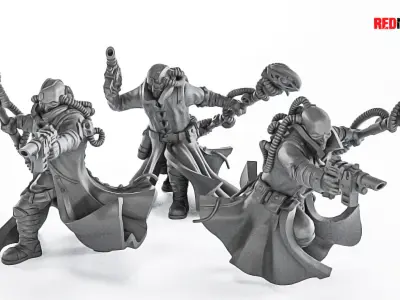 Psychic Squad - Imperial Force 3D print model