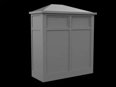 Window 02    3d Model 3D model