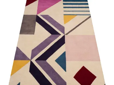 Rug Set 134 3D model