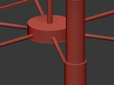 PORTICO CHANDELIER 3D model