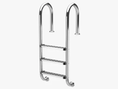 Pool Ladder 2 3D model