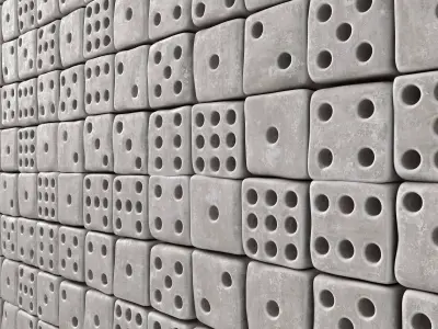 Stone decor n176c 3D model