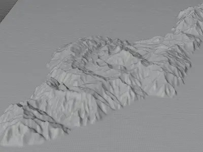 Santa Catalina Island 3d model 3D model