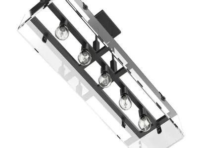 Glayse Collection Antique Chandelier Light By Progress Lighting 3D model